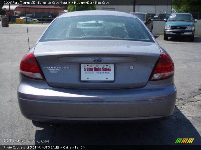 Tungsten Grey Metallic / Medium/Dark Flint Grey 2006 Ford Taurus SE