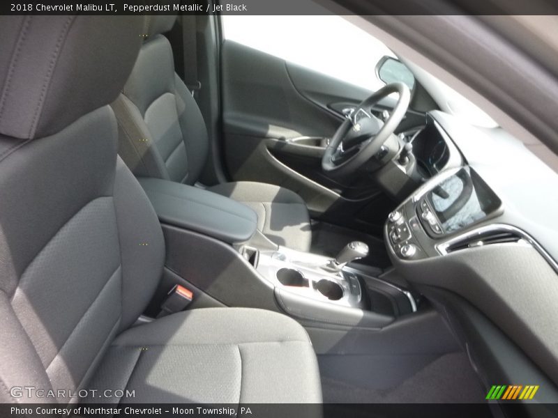 Pepperdust Metallic / Jet Black 2018 Chevrolet Malibu LT