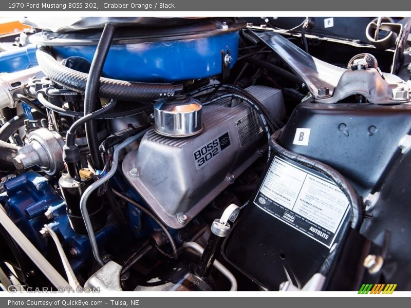  1970 Mustang BOSS 302 Engine - 302 ci. Boss302