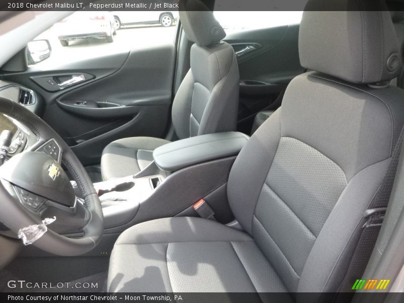Pepperdust Metallic / Jet Black 2018 Chevrolet Malibu LT
