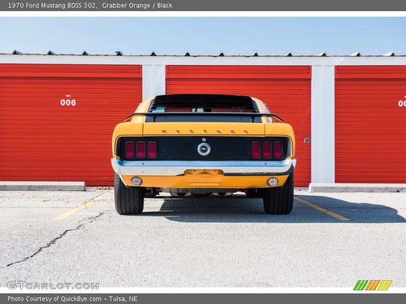 Grabber Orange / Black 1970 Ford Mustang BOSS 302
