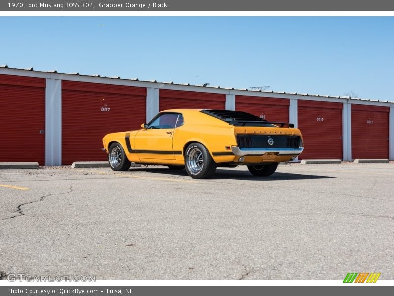 Grabber Orange / Black 1970 Ford Mustang BOSS 302