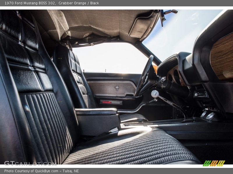 Front Seat of 1970 Mustang BOSS 302