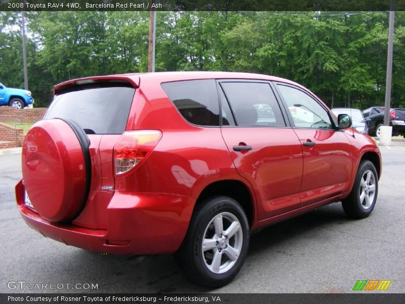 Barcelona Red Pearl / Ash 2008 Toyota RAV4 4WD