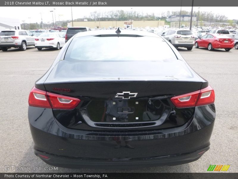 Mosaic Black Metallic / Jet Black 2018 Chevrolet Malibu LT