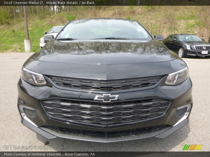Mosaic Black Metallic / Jet Black 2018 Chevrolet Malibu LT