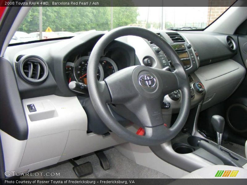 Barcelona Red Pearl / Ash 2008 Toyota RAV4 4WD