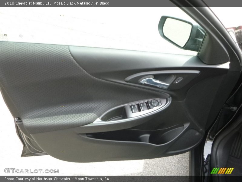 Mosaic Black Metallic / Jet Black 2018 Chevrolet Malibu LT