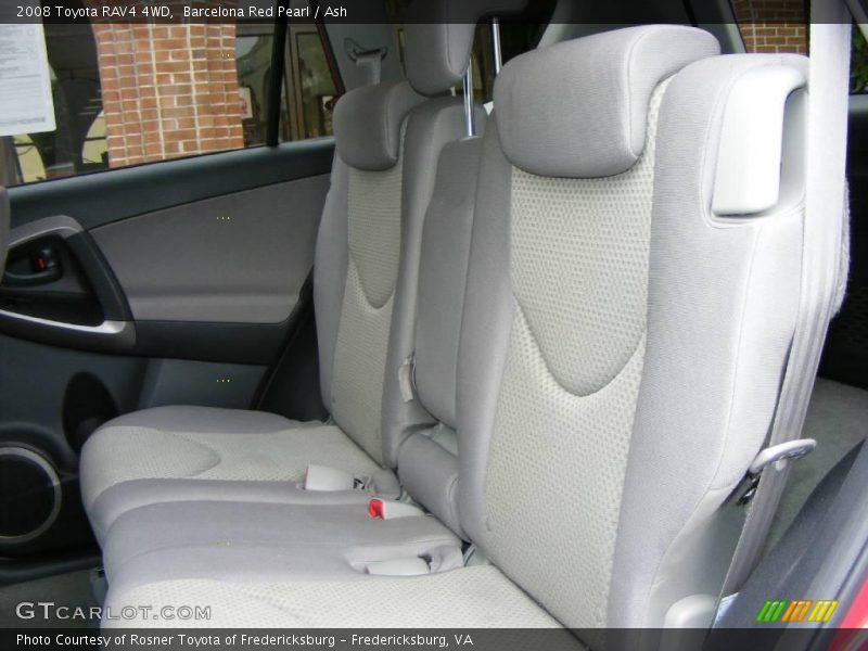 Barcelona Red Pearl / Ash 2008 Toyota RAV4 4WD