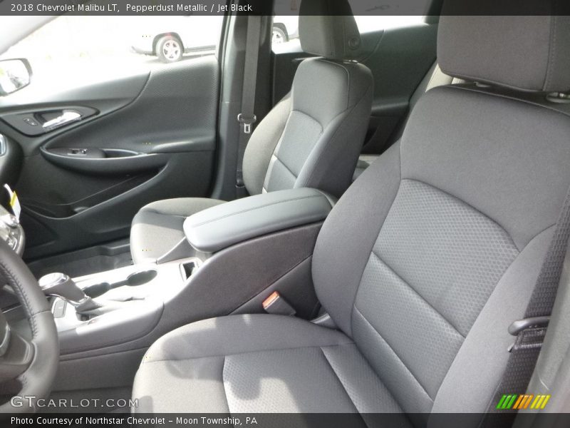 Pepperdust Metallic / Jet Black 2018 Chevrolet Malibu LT
