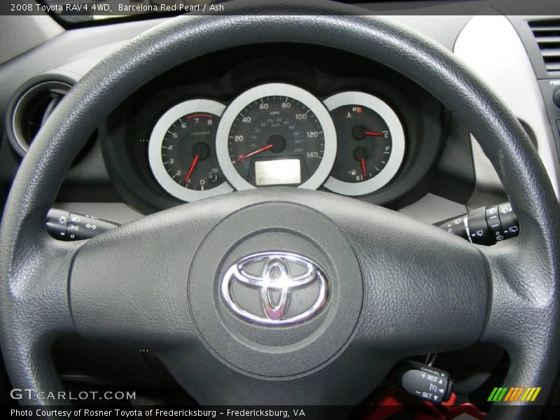 Barcelona Red Pearl / Ash 2008 Toyota RAV4 4WD