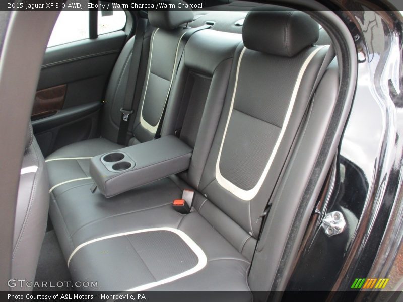 Ebony / Warm Charcoal/Warm Charcoal 2015 Jaguar XF 3.0 AWD