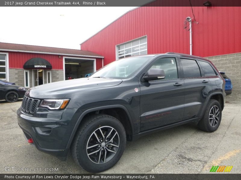 Rhino / Black 2017 Jeep Grand Cherokee Trailhawk 4x4