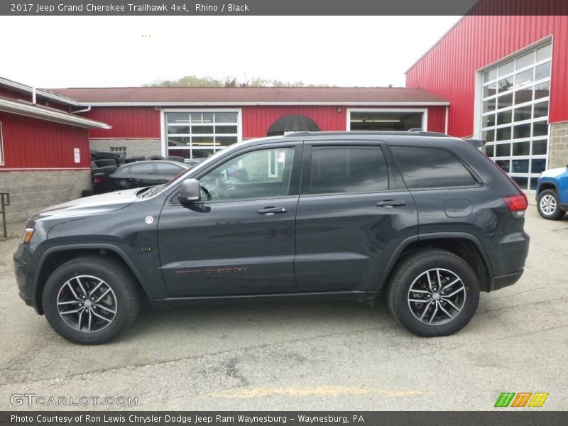 Rhino / Black 2017 Jeep Grand Cherokee Trailhawk 4x4