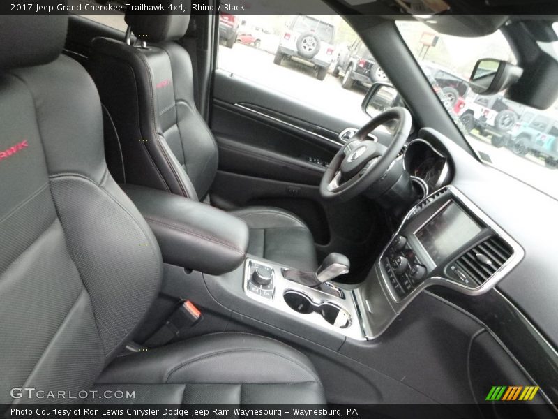 Rhino / Black 2017 Jeep Grand Cherokee Trailhawk 4x4