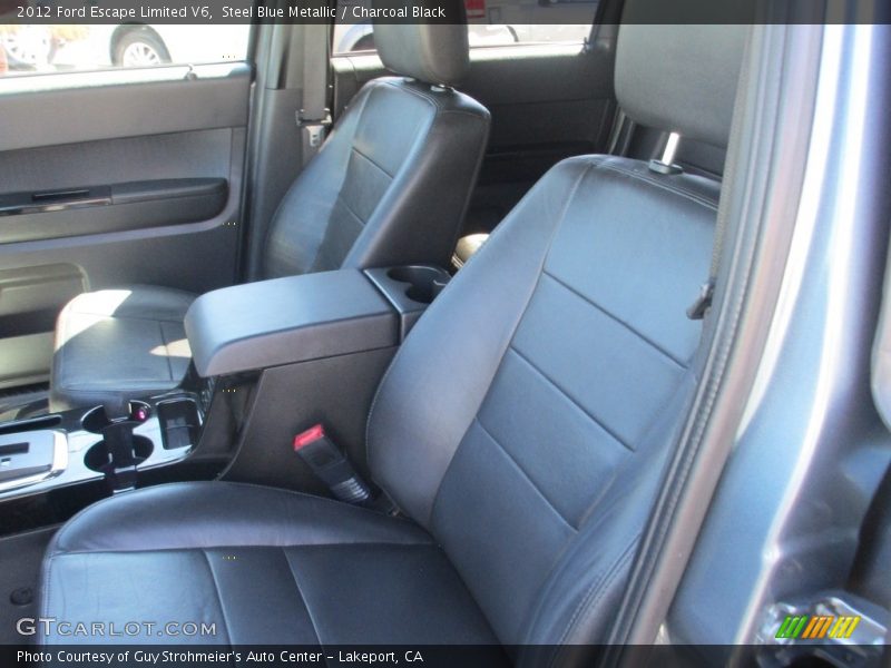 Steel Blue Metallic / Charcoal Black 2012 Ford Escape Limited V6