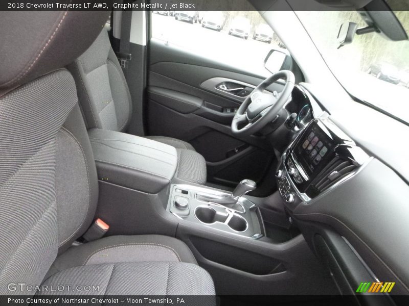 Graphite Metallic / Jet Black 2018 Chevrolet Traverse LT AWD