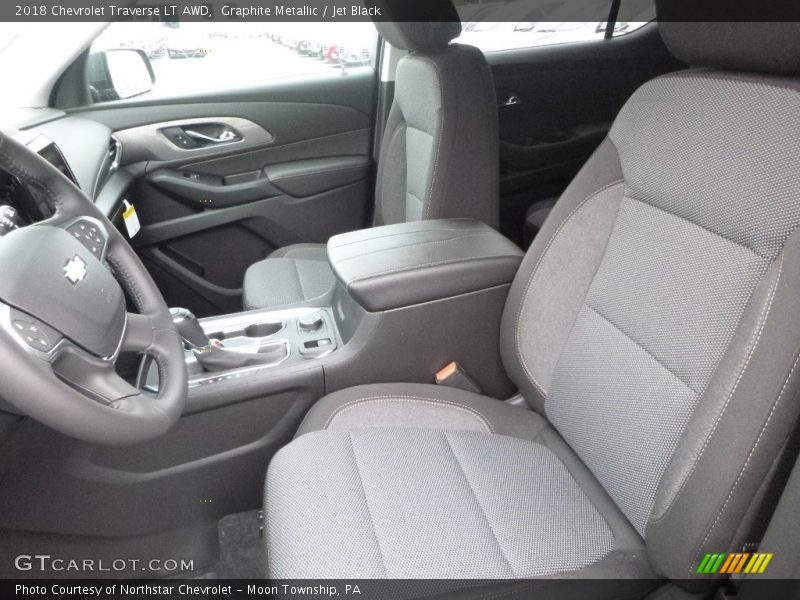 Graphite Metallic / Jet Black 2018 Chevrolet Traverse LT AWD