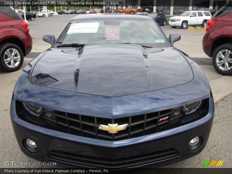 Imperial Blue Metallic / Black 2010 Chevrolet Camaro LT/RS Coupe