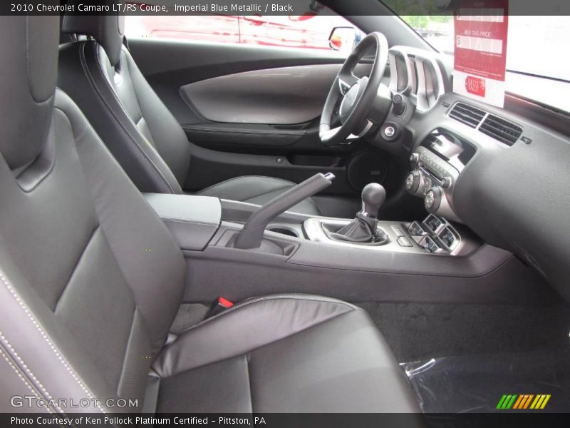 Imperial Blue Metallic / Black 2010 Chevrolet Camaro LT/RS Coupe