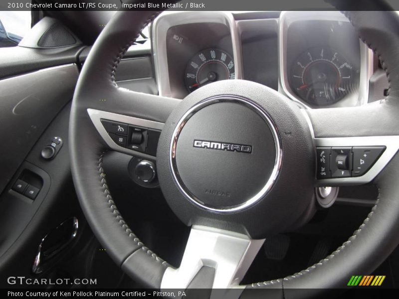 Imperial Blue Metallic / Black 2010 Chevrolet Camaro LT/RS Coupe