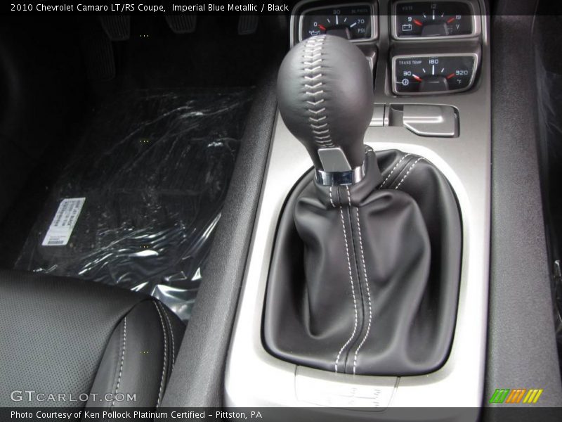 Imperial Blue Metallic / Black 2010 Chevrolet Camaro LT/RS Coupe