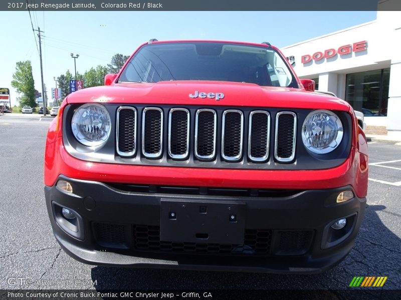 Colorado Red / Black 2017 Jeep Renegade Latitude