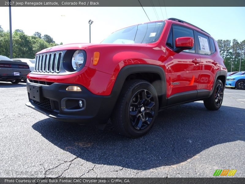 Colorado Red / Black 2017 Jeep Renegade Latitude