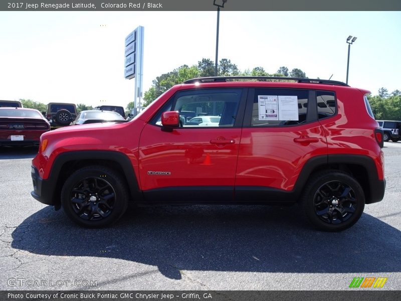 Colorado Red / Black 2017 Jeep Renegade Latitude