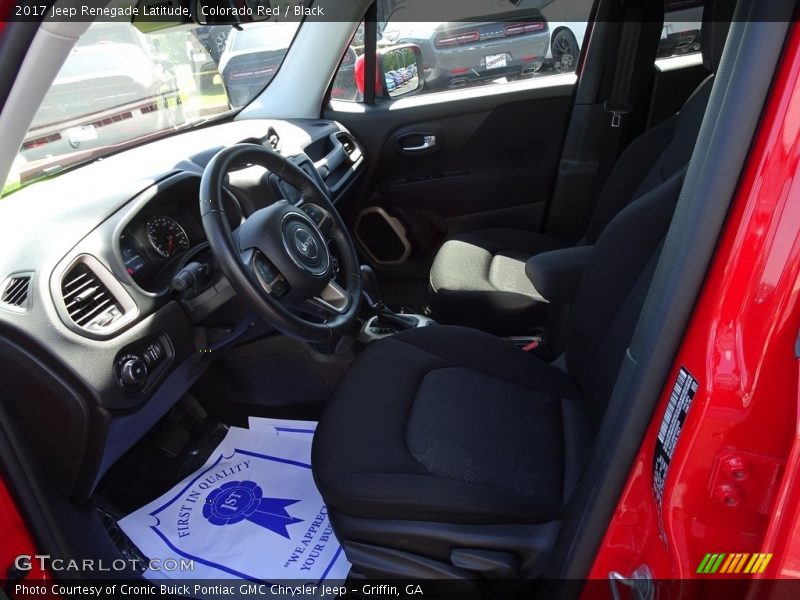 Colorado Red / Black 2017 Jeep Renegade Latitude