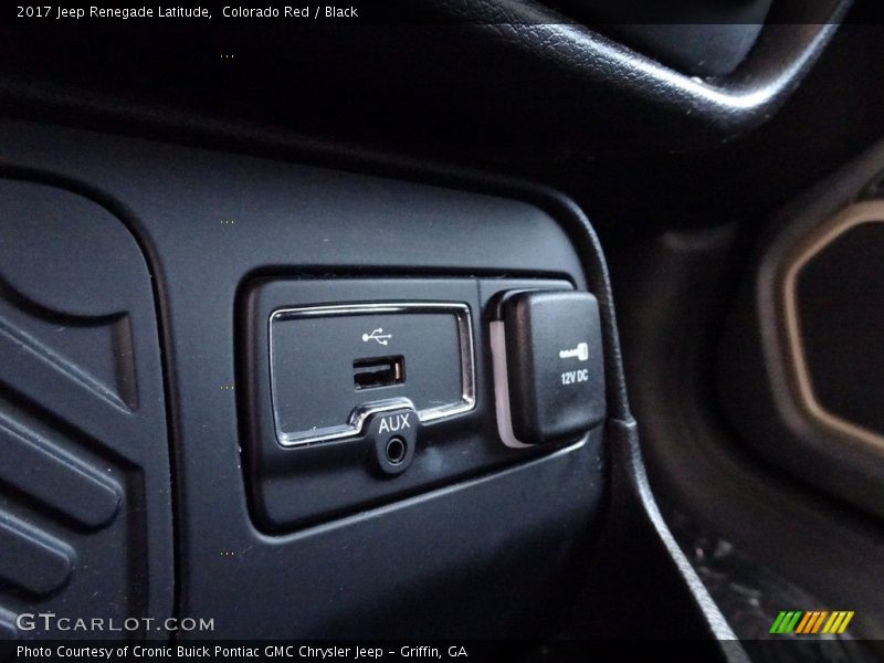 Colorado Red / Black 2017 Jeep Renegade Latitude