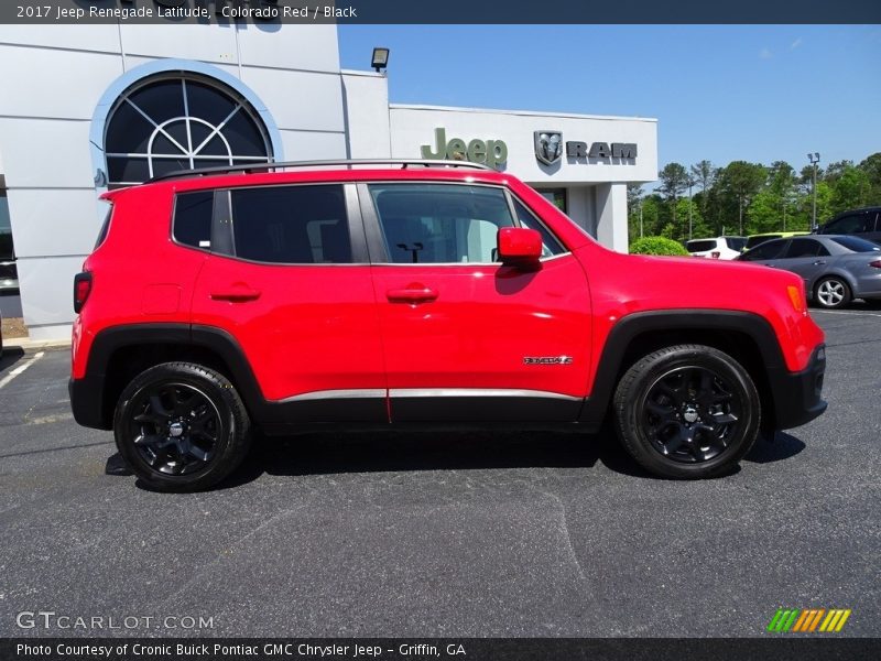 Colorado Red / Black 2017 Jeep Renegade Latitude