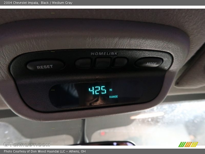 Black / Medium Gray 2004 Chevrolet Impala