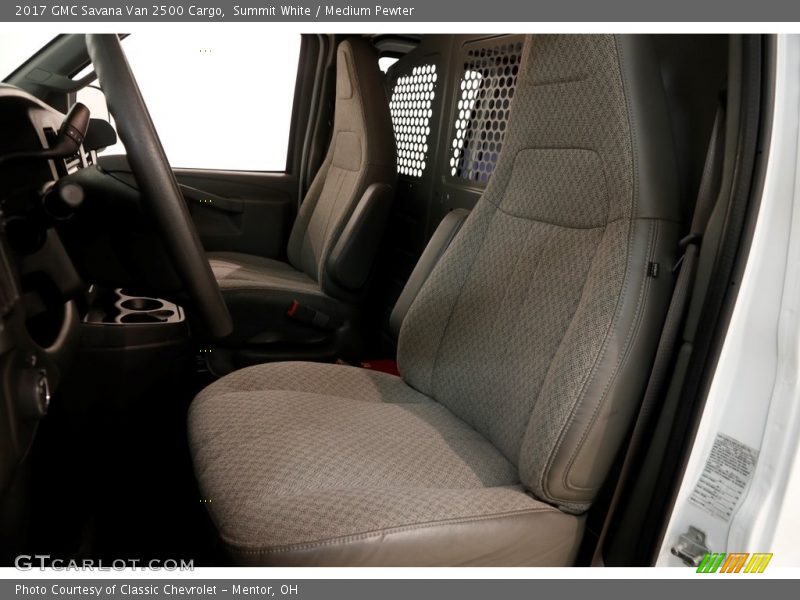 Summit White / Medium Pewter 2017 GMC Savana Van 2500 Cargo
