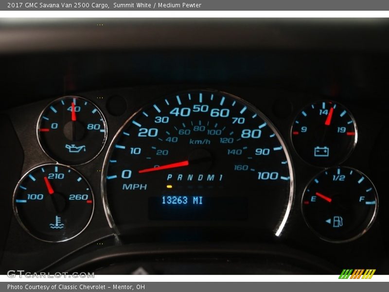 Summit White / Medium Pewter 2017 GMC Savana Van 2500 Cargo