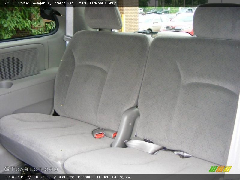 Inferno Red Tinted Pearlcoat / Gray 2003 Chrysler Voyager LX