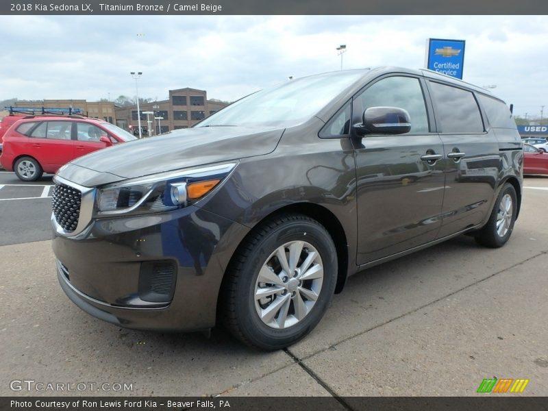 Titanium Bronze / Camel Beige 2018 Kia Sedona LX