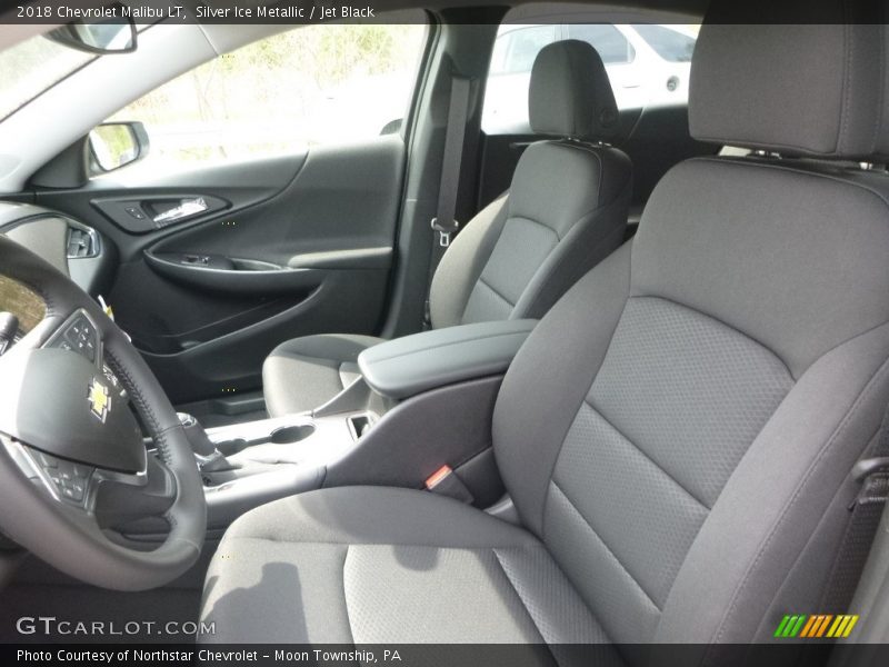 Silver Ice Metallic / Jet Black 2018 Chevrolet Malibu LT
