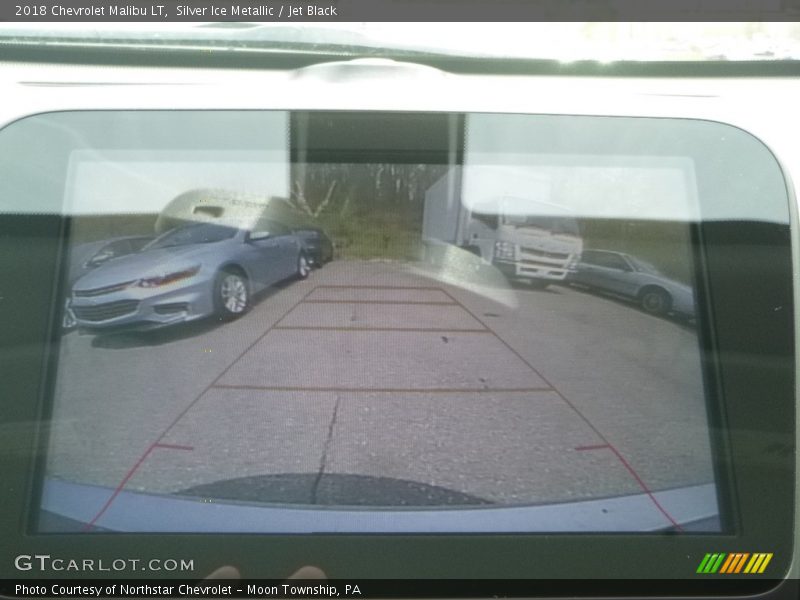 Silver Ice Metallic / Jet Black 2018 Chevrolet Malibu LT