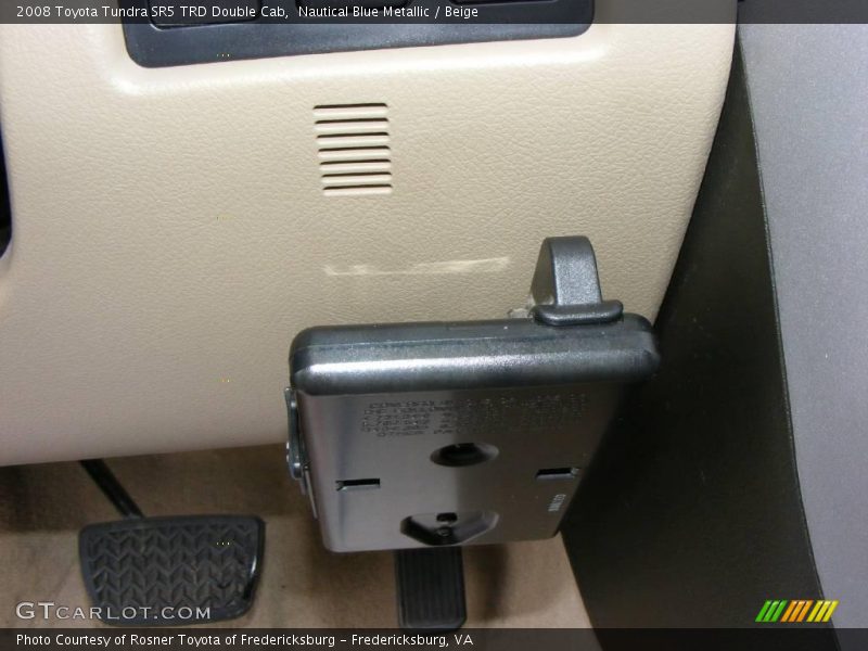 Nautical Blue Metallic / Beige 2008 Toyota Tundra SR5 TRD Double Cab