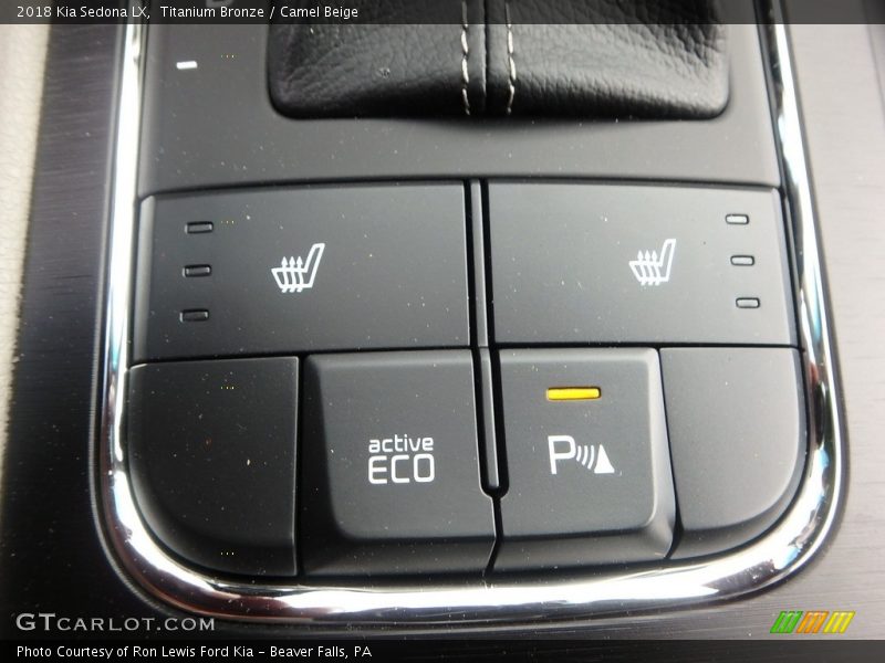 Controls of 2018 Sedona LX