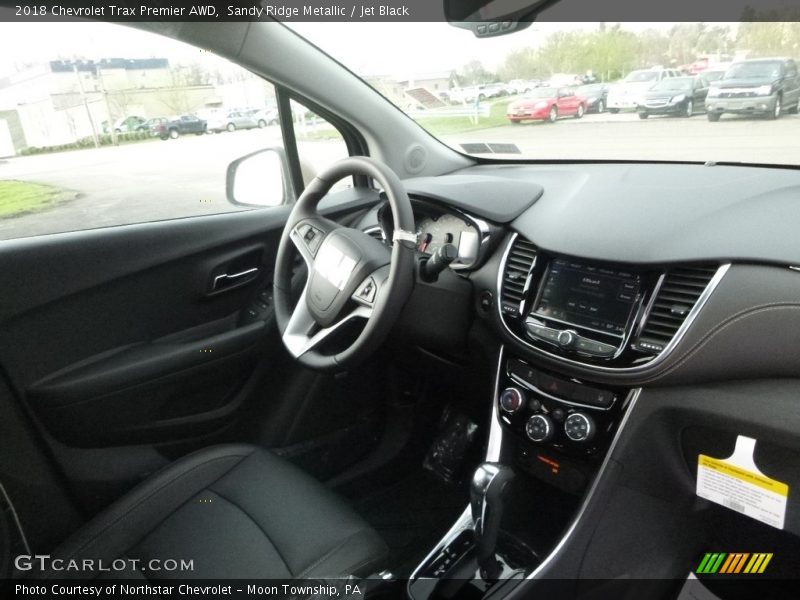 Sandy Ridge Metallic / Jet Black 2018 Chevrolet Trax Premier AWD