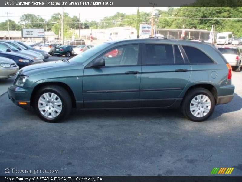 Magnesium Green Pearl / Light Taupe 2006 Chrysler Pacifica