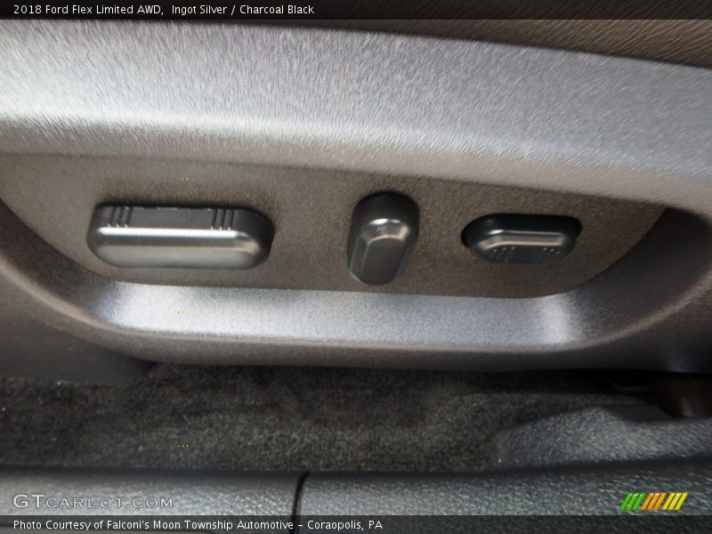 Ingot Silver / Charcoal Black 2018 Ford Flex Limited AWD