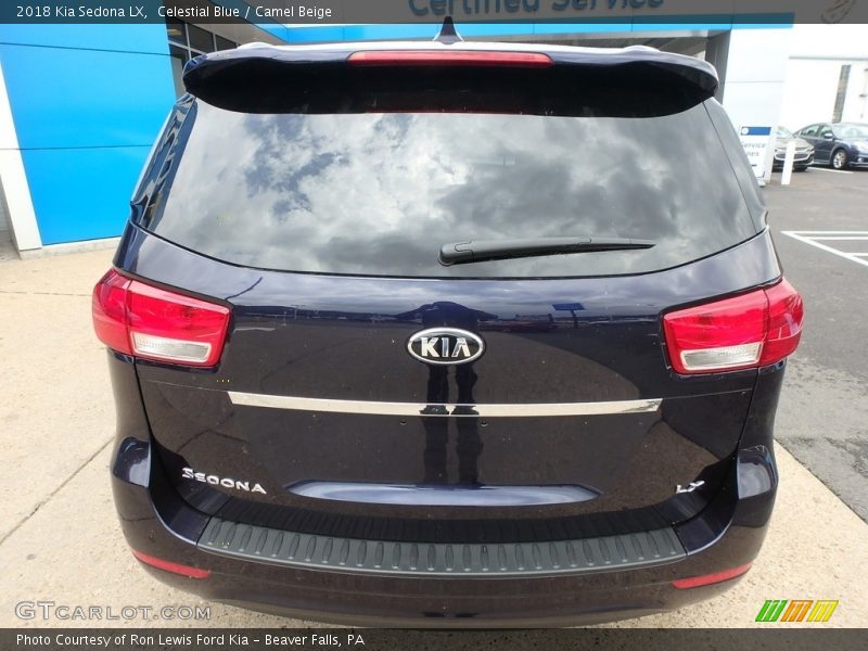 Celestial Blue / Camel Beige 2018 Kia Sedona LX