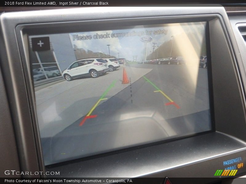 Ingot Silver / Charcoal Black 2018 Ford Flex Limited AWD