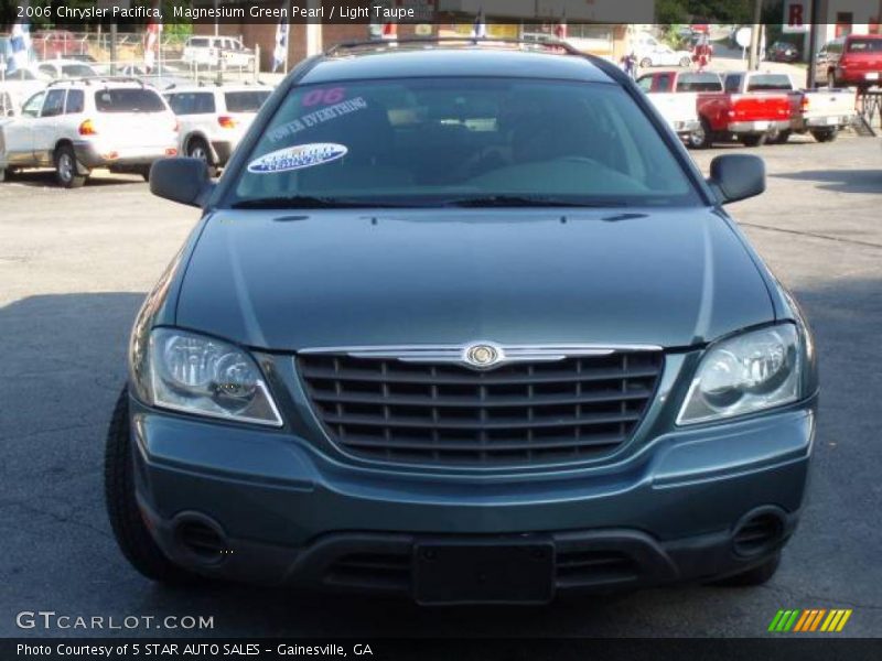Magnesium Green Pearl / Light Taupe 2006 Chrysler Pacifica