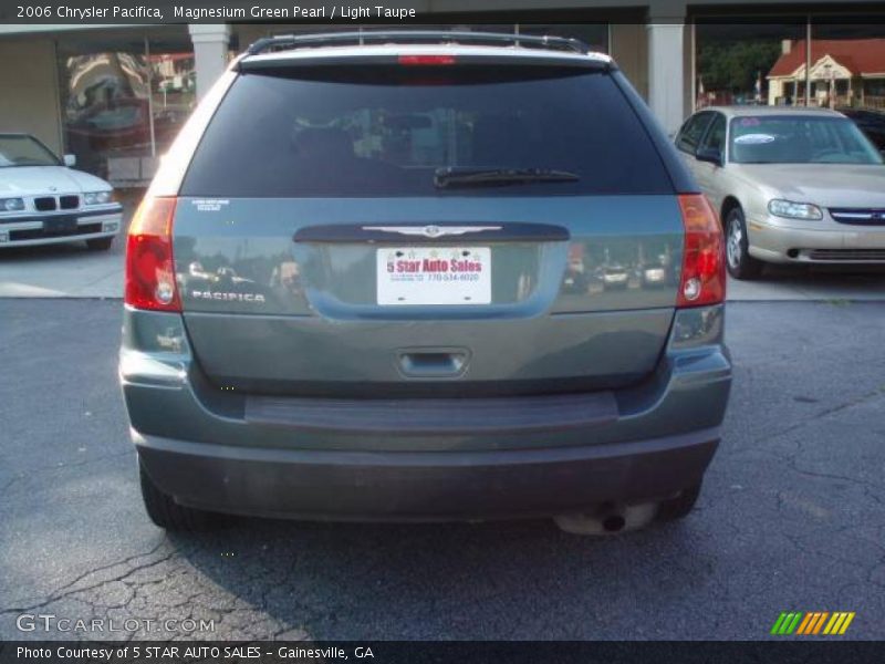 Magnesium Green Pearl / Light Taupe 2006 Chrysler Pacifica