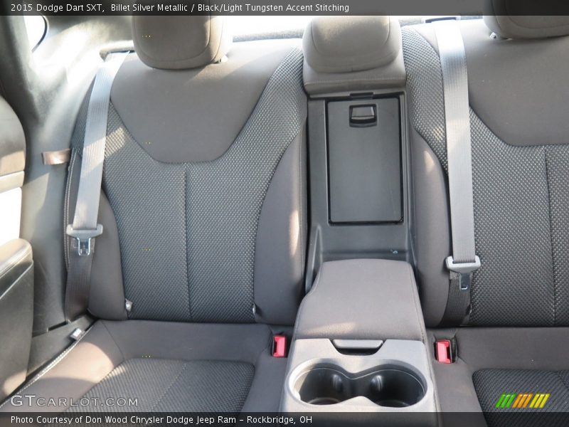 Billet Silver Metallic / Black/Light Tungsten Accent Stitching 2015 Dodge Dart SXT