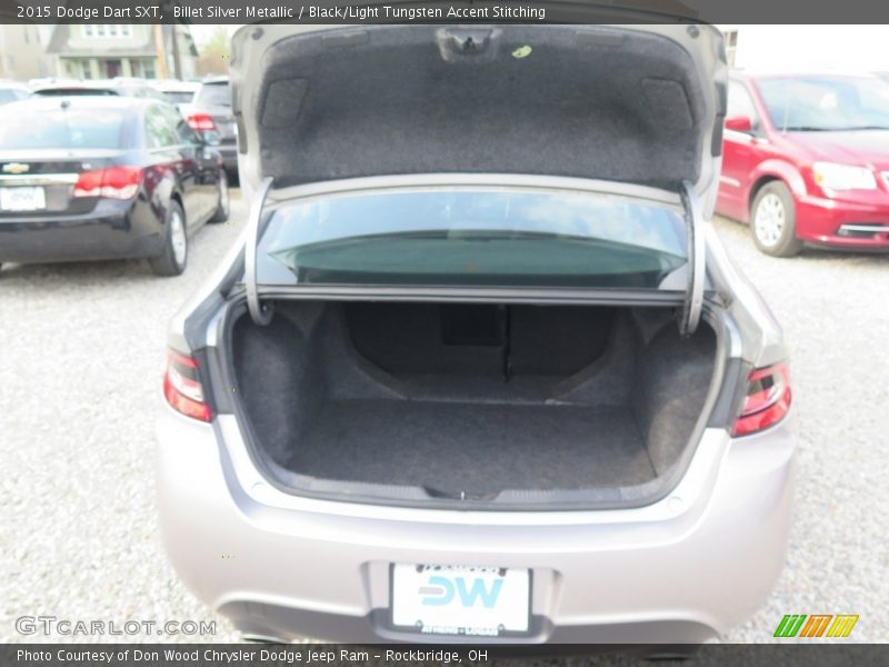 Billet Silver Metallic / Black/Light Tungsten Accent Stitching 2015 Dodge Dart SXT